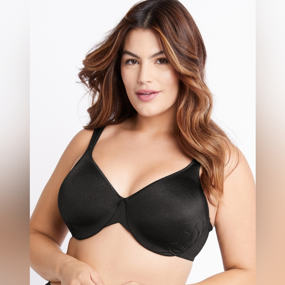 Bali Black Lift Seamless Underwire Bra 38DD - DF3353